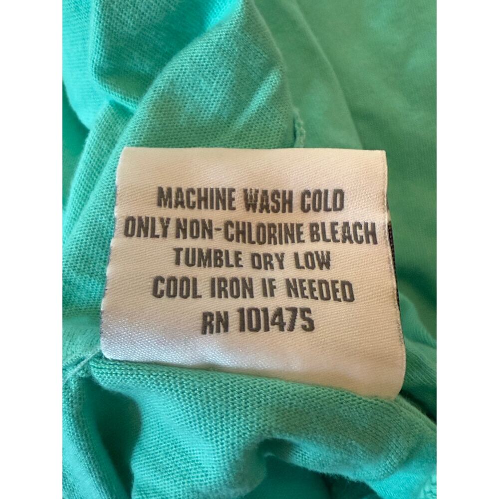 J. America Hooded Game Day Jersey Absolut. Mint Green XXL T-Shirt Cotton NWT - Picture 6 of 16